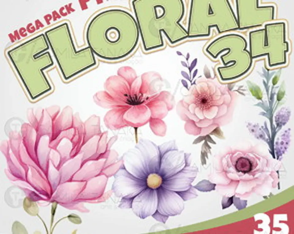 Kit Digital Pack Floral 34 118 1