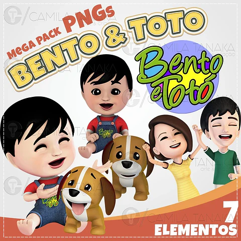 Kit Digital Bento e Totó 69