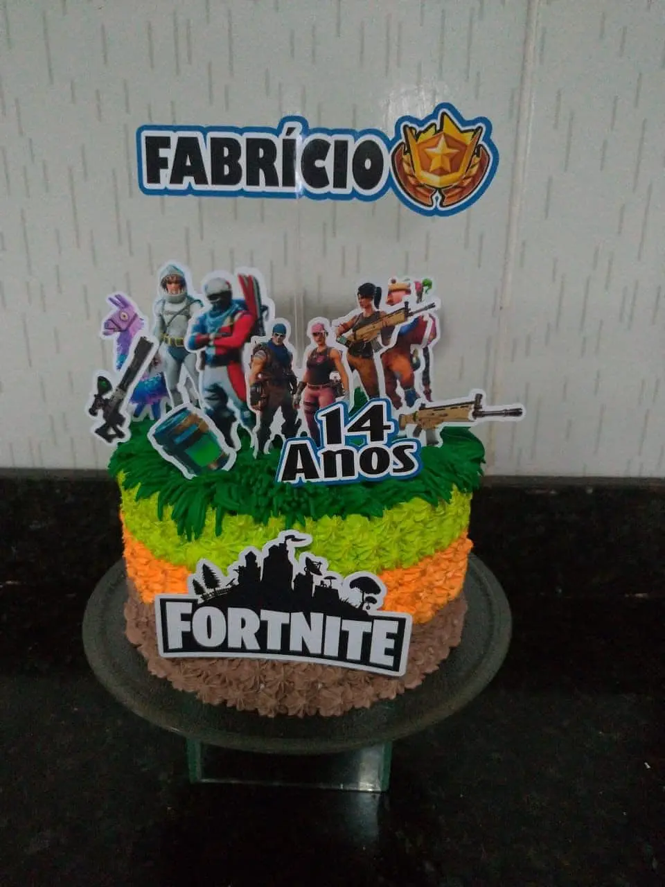 Arquivo de Corte Topo de Bolo Fortnite 7 1
