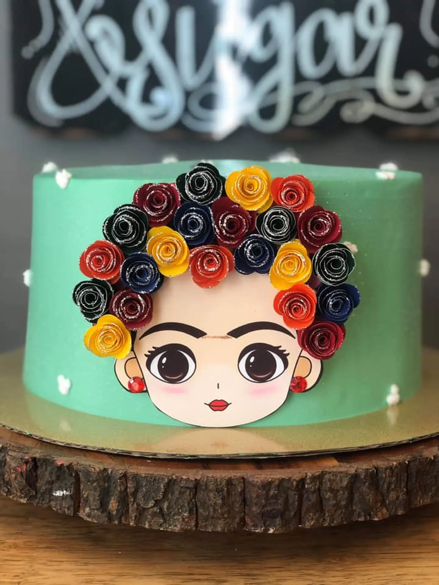 Arquivo de Corte Topo de Bolo Frida 5 1