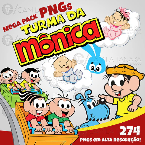 Kit Digital Turma da Monica 145