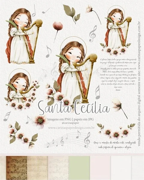 Kit Digital Santa Cecilia 14