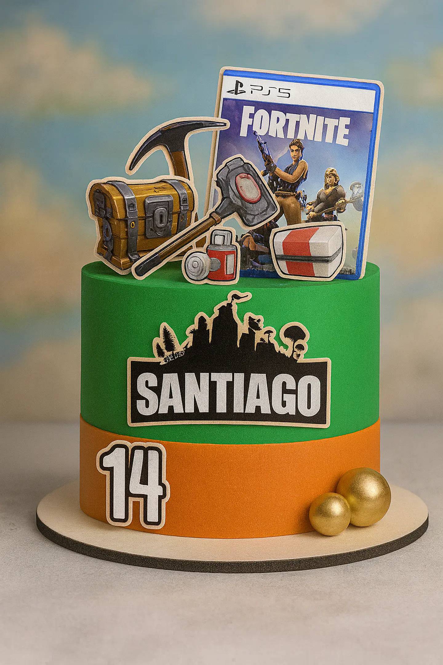 Arquivo de Corte Topo de Bolo Fortnite 12 1