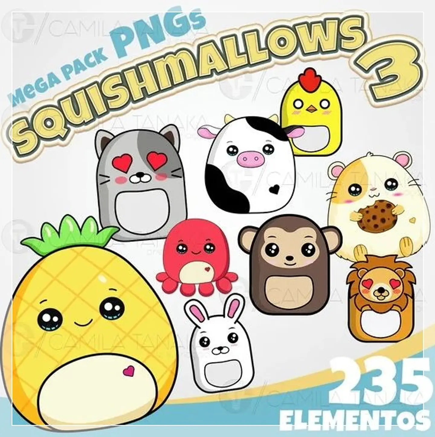 Kit Digital Squishmallows 3 44 1