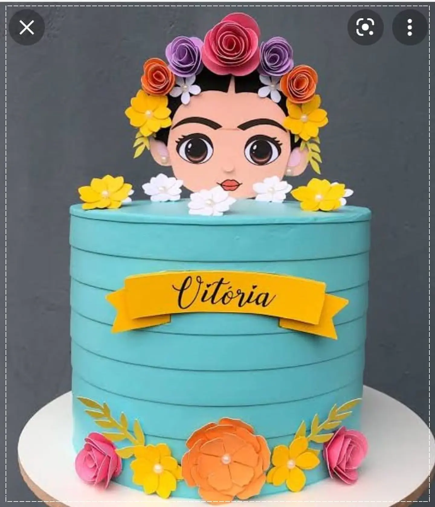 Arquivo de Corte Topo de Bolo Frida 1 1