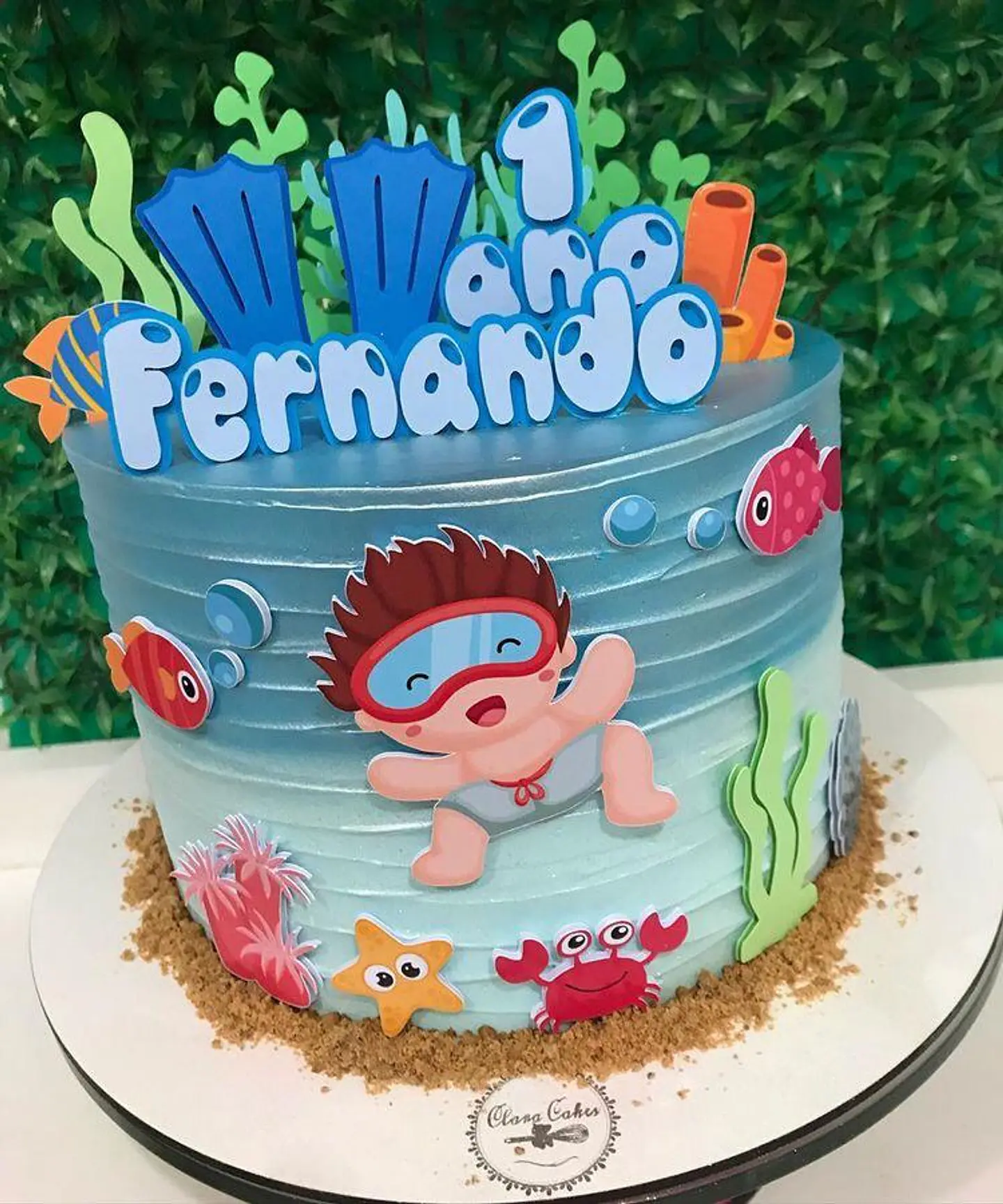 Arquivo de Corte Topo de Bolo Fundo do Mar 29 1
