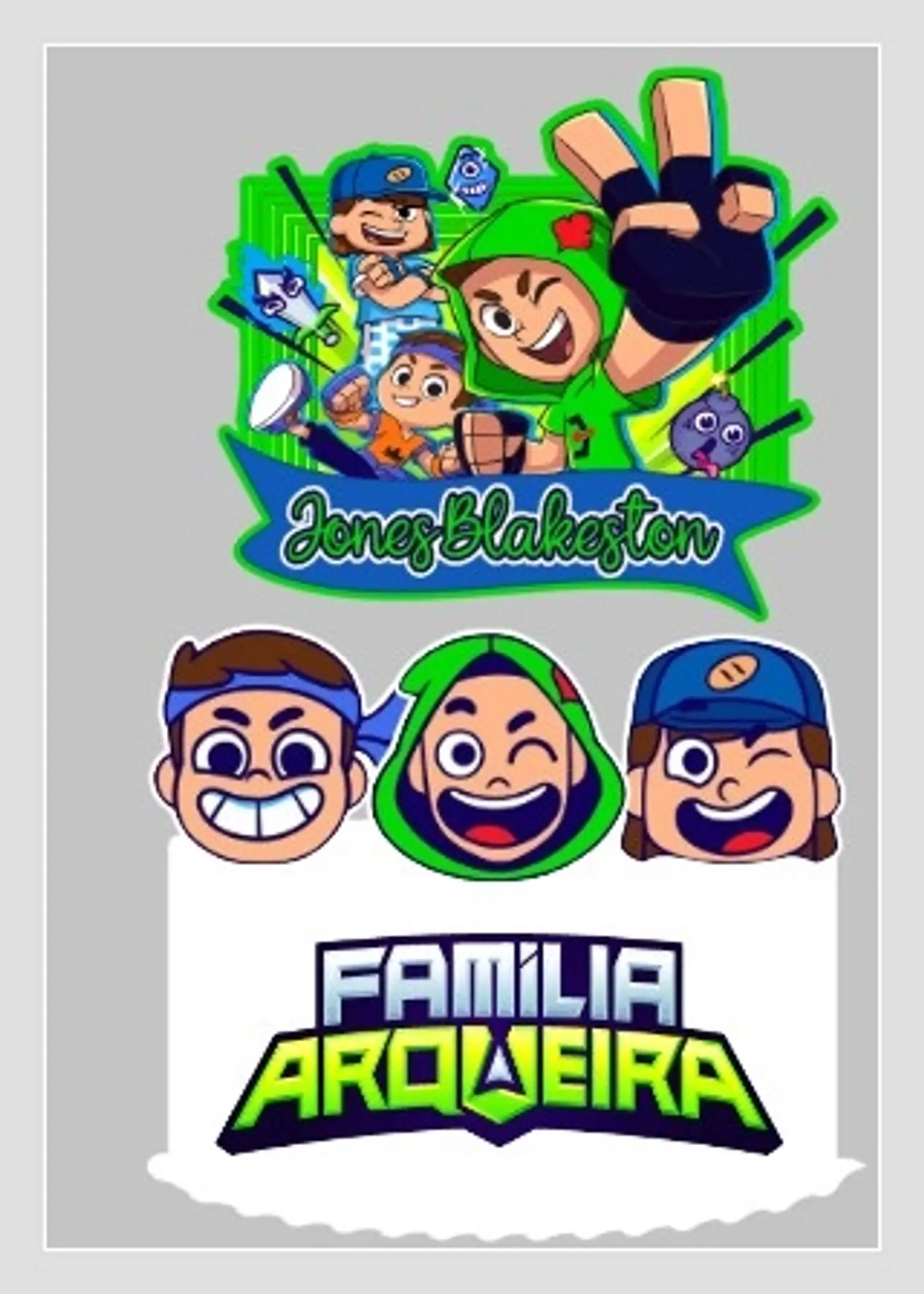 Arquivo de Corte Topo de Bolo Família Arqueira 1 1