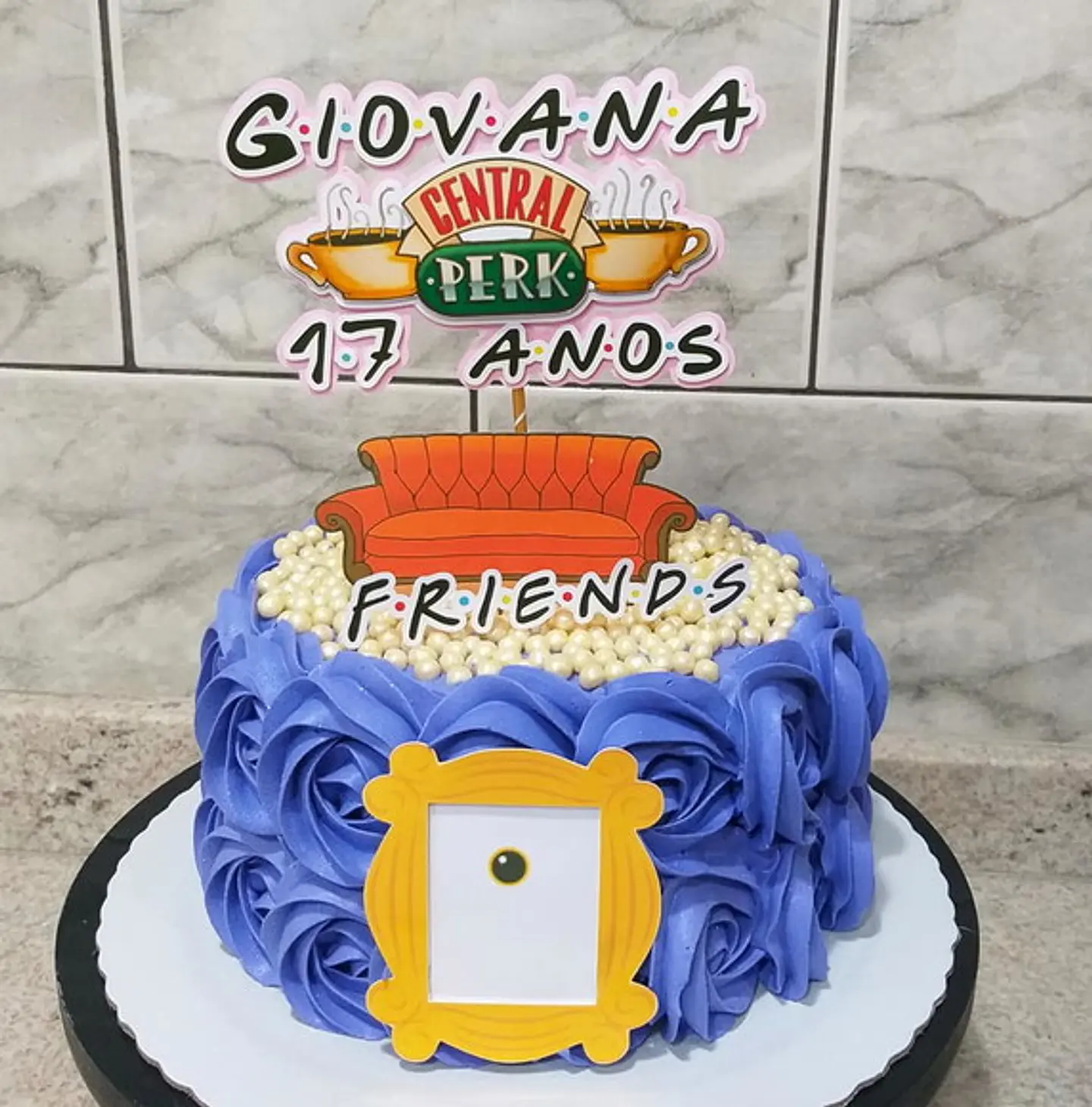 Arquivo de Corte Topo de Bolo Friends 1 1