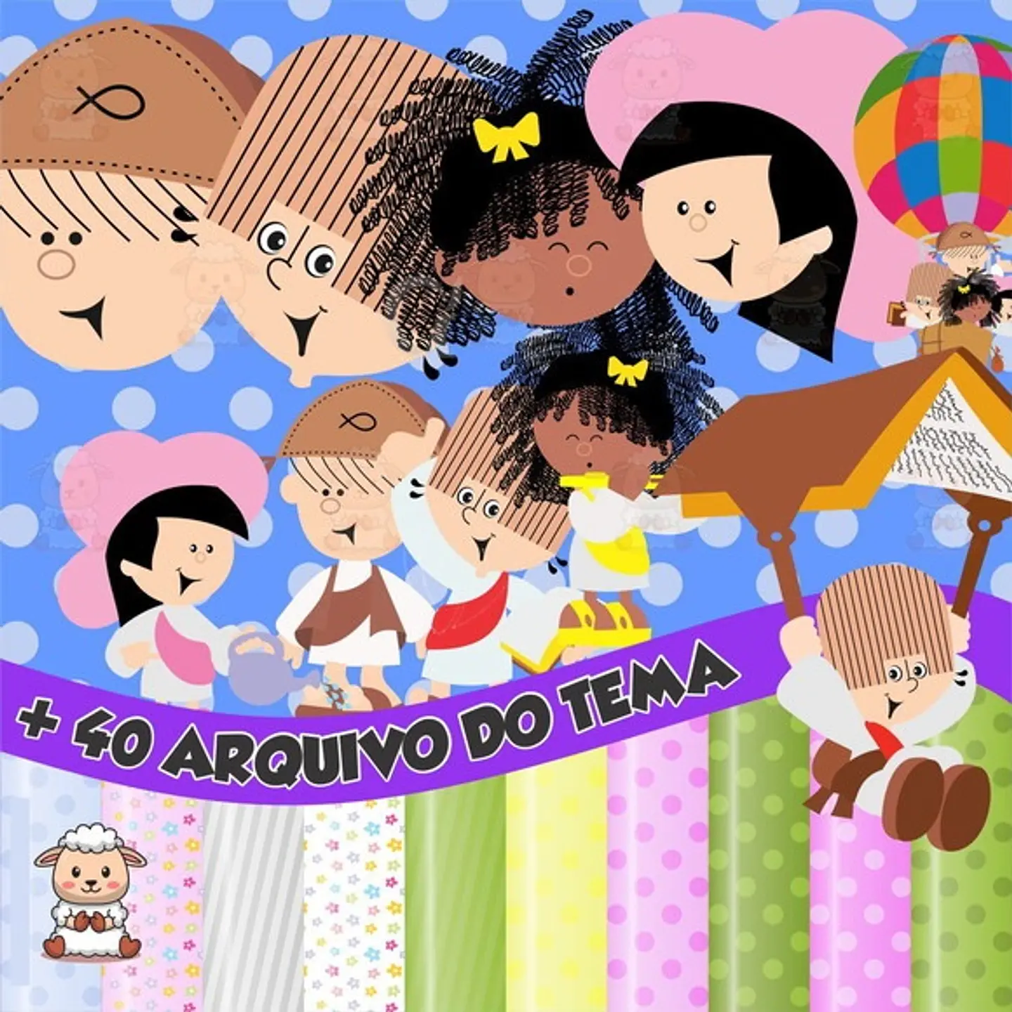 Kit Digital Turma do Cristãozinho 1 1