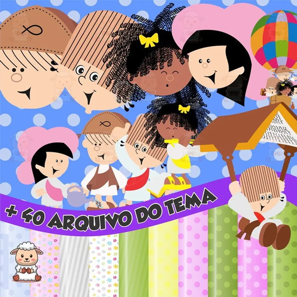 Kit Digital Turma do Cristãozinho 1 1