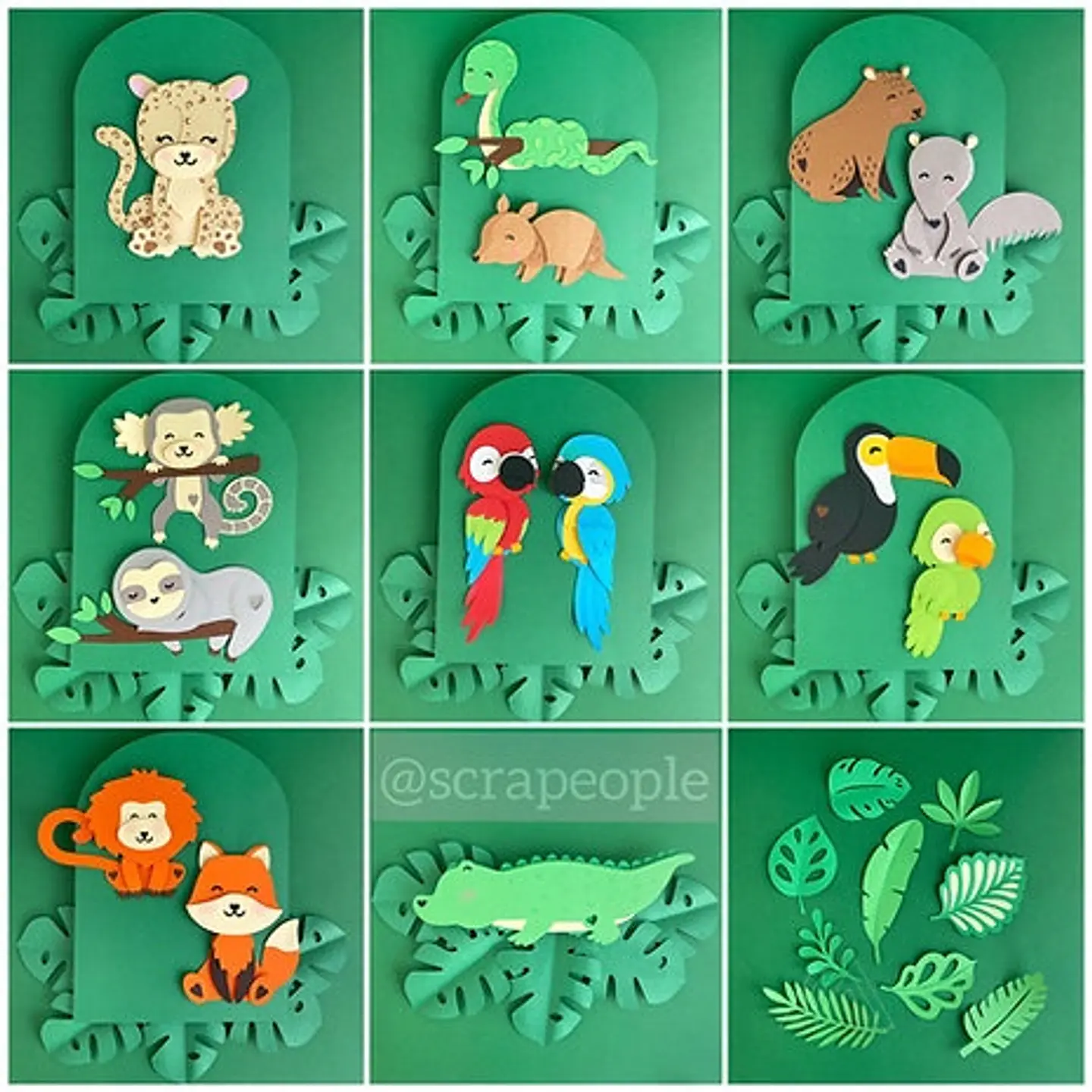 Arquivo de Corte Topo de Bolo Fauna Brasileira 1 1