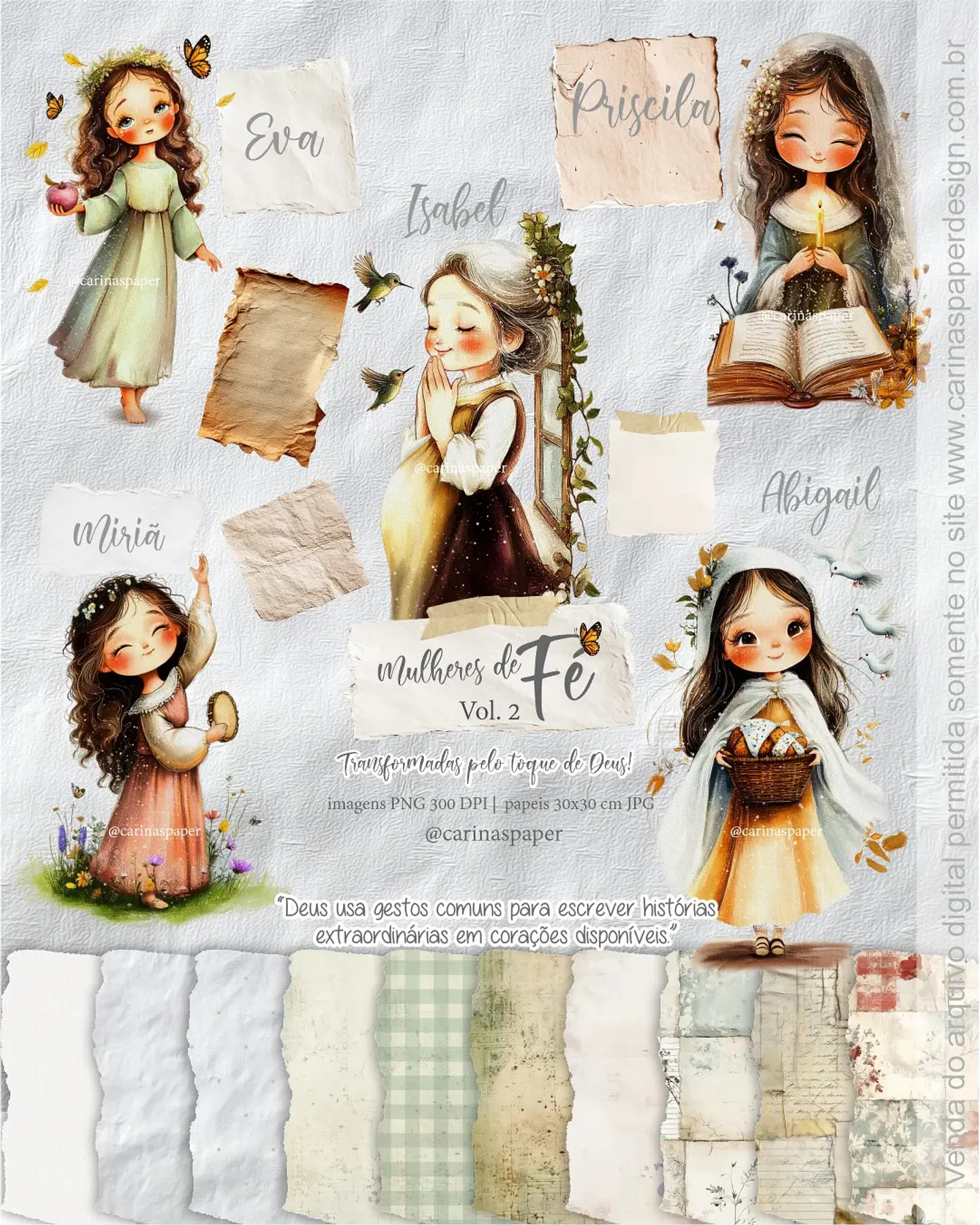 Kit Digital Mulheres de Fe Vol 92 1