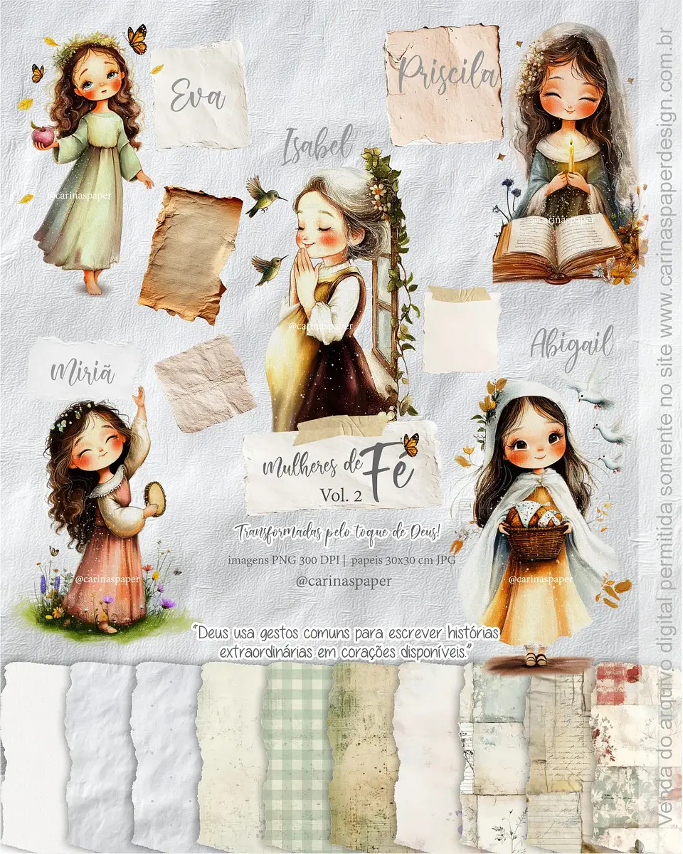 Kit Digital Mulheres de Fe Vol 92 1