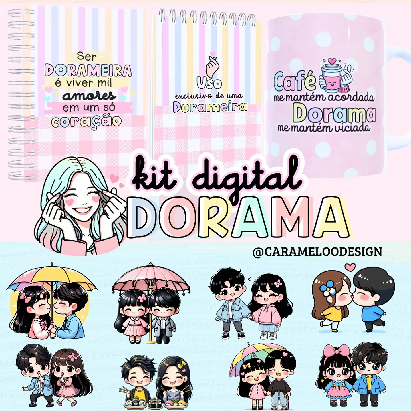 Kit Digital Dorama Dorameira 7 1