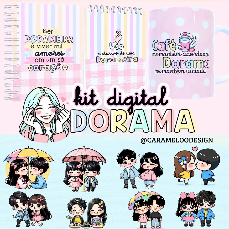 Kit Digital Dorama Dorameira 7 1