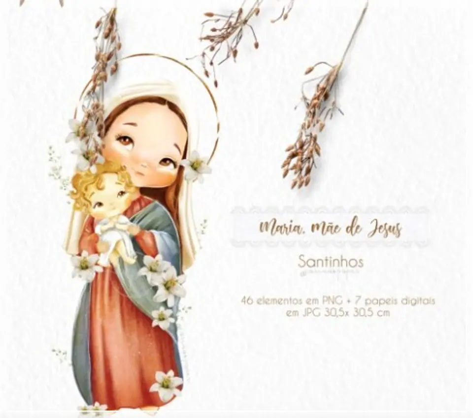 Kit Digital Maria Mãe de Jesus 26 1