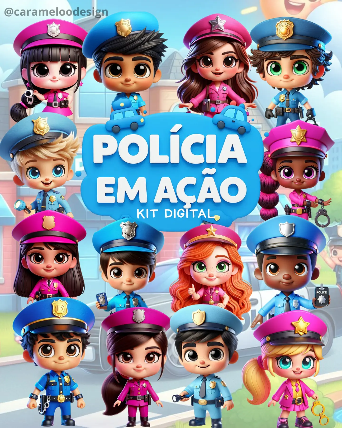 Kit Digital Polícia em Ação 10 1