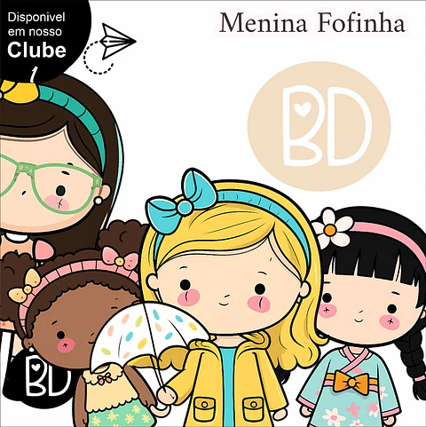 Kit Digital Meninas Fofinhas 87