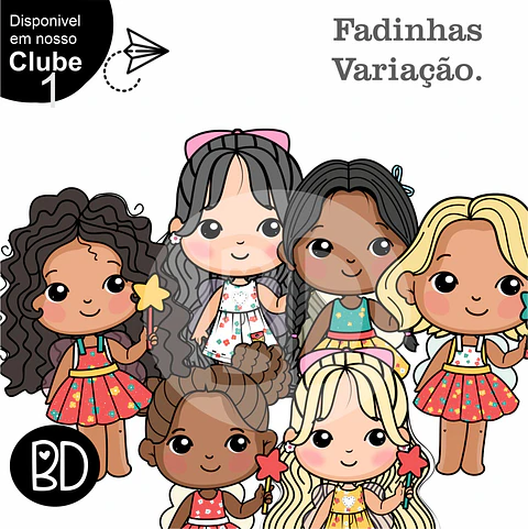 Kit Digital Variação Fadinha 81