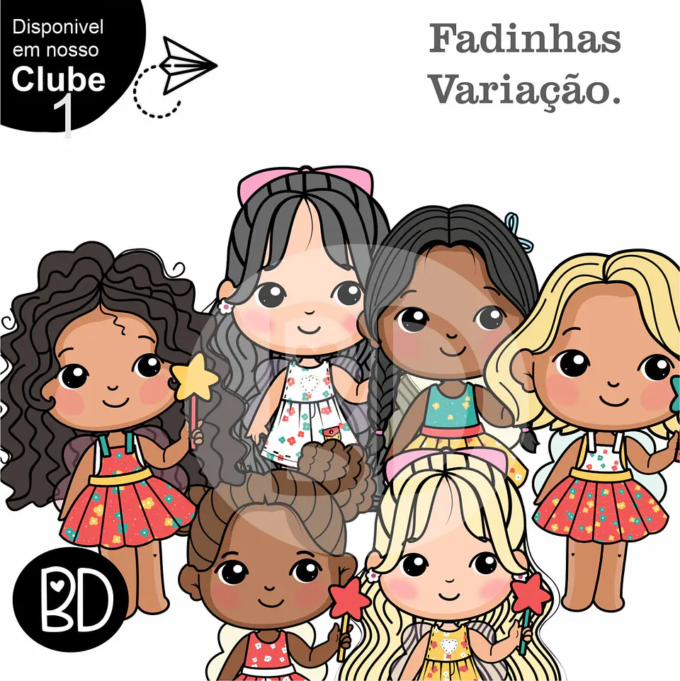 Kit Digital Variação Fadinha 81 1