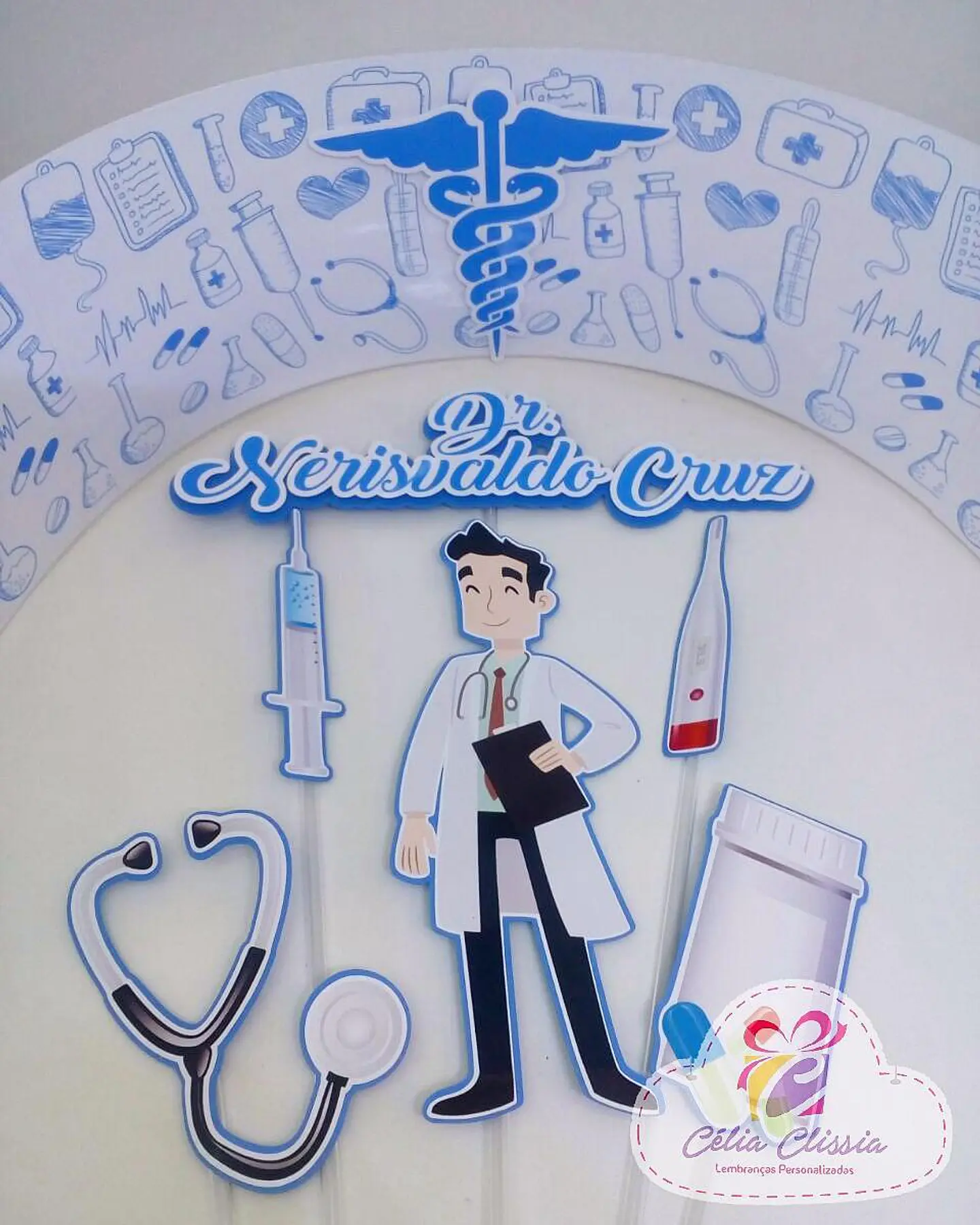 Arquivo de Corte Topo de Bolo Enfermagem - Medicina 20 1