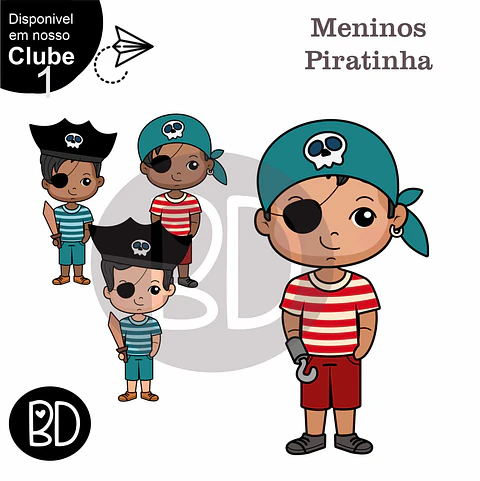 Kit Digital Piratinha 79