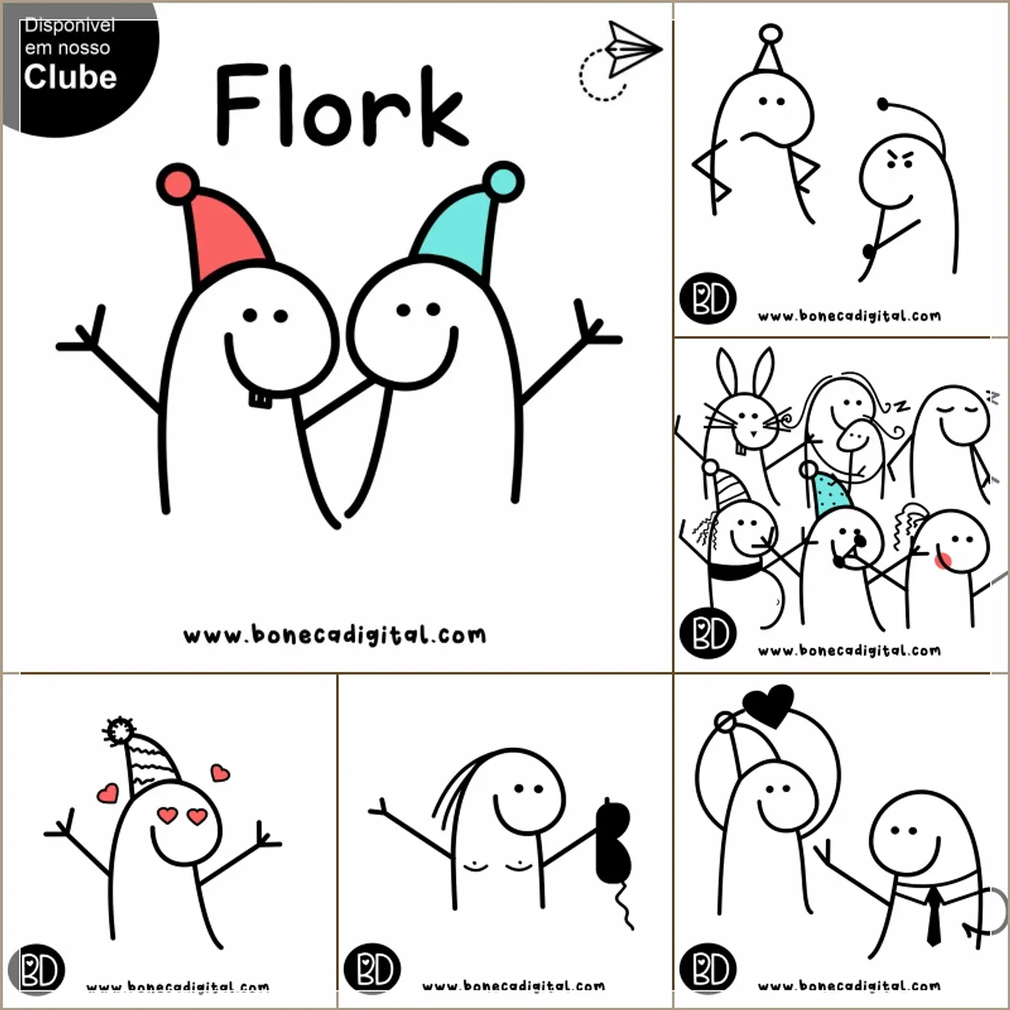 Kit Digital Bd Flork Clube 28 1