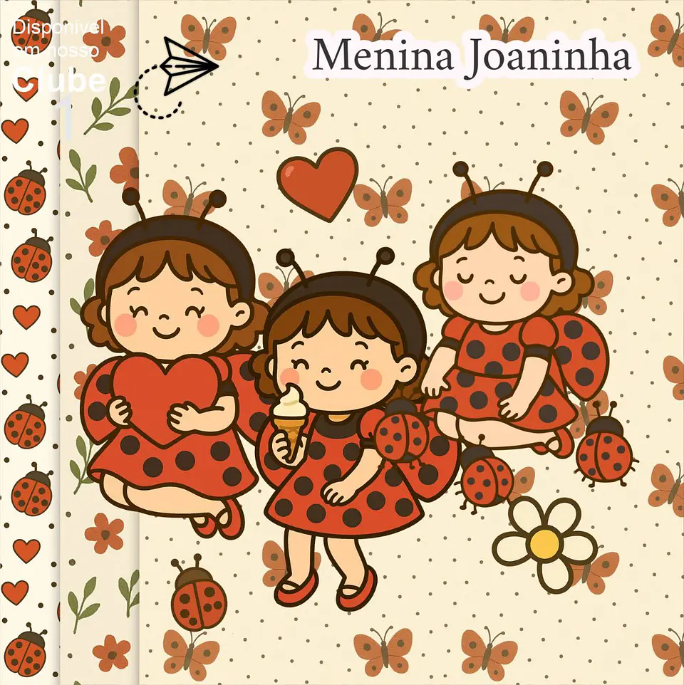 Kit Digital Menina Joaninha 69 1
