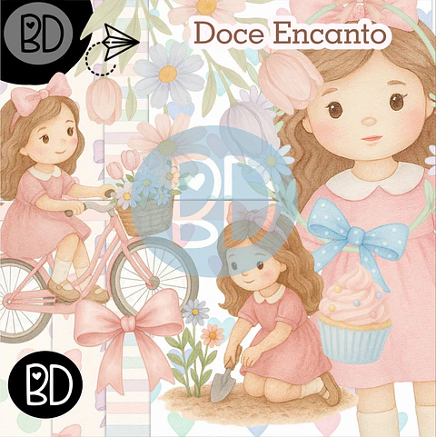 Kit Digital Doce Encanto 62