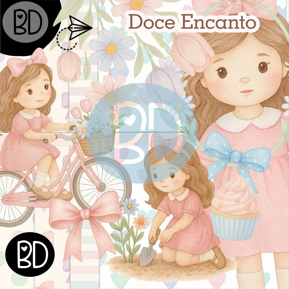Kit Digital Doce Encanto 62 1