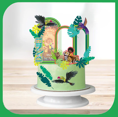 Arquivo de Corte Topo de Bolo Encanto 59