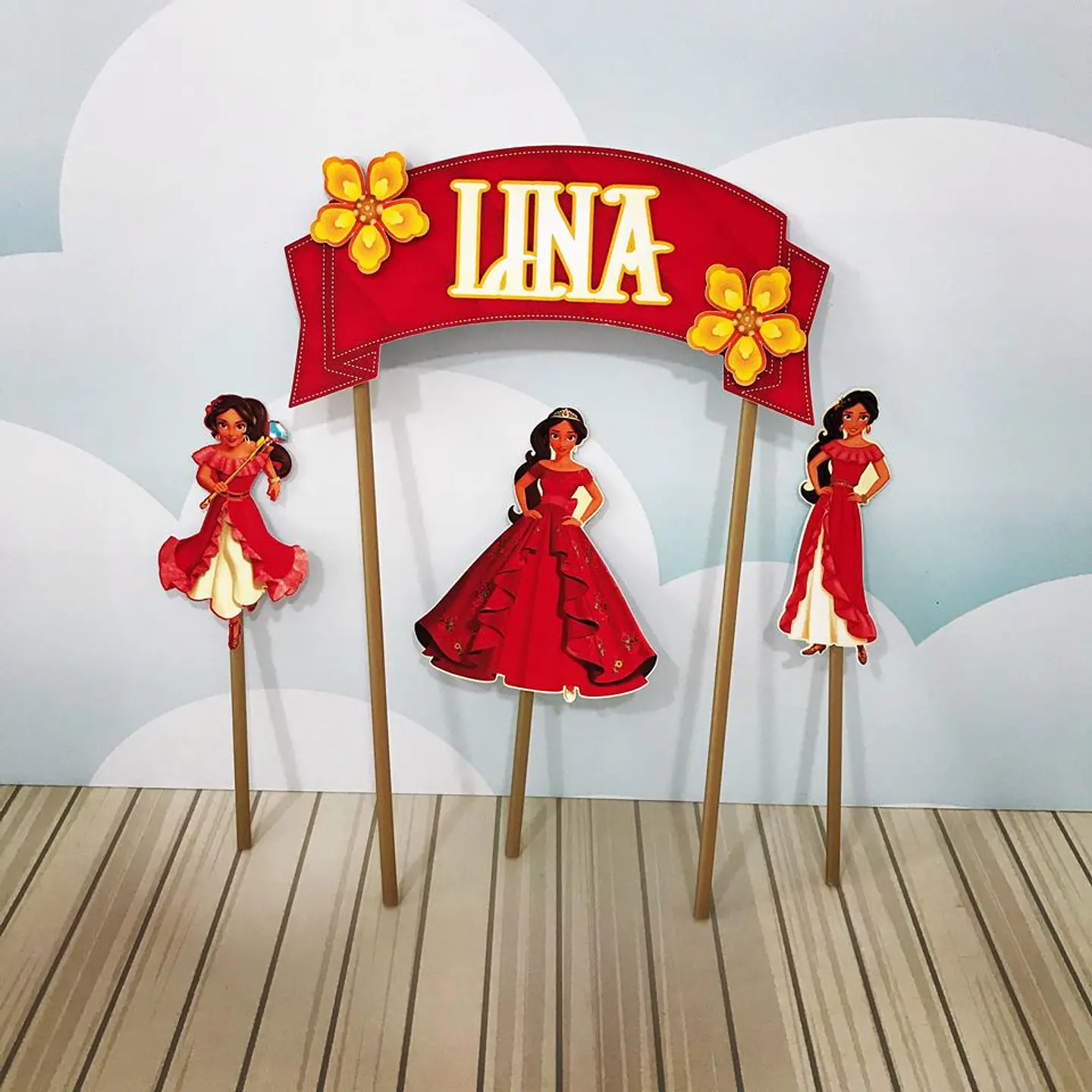 Arquivo de Corte Topo de Bolo Elena de Avalor 2 1