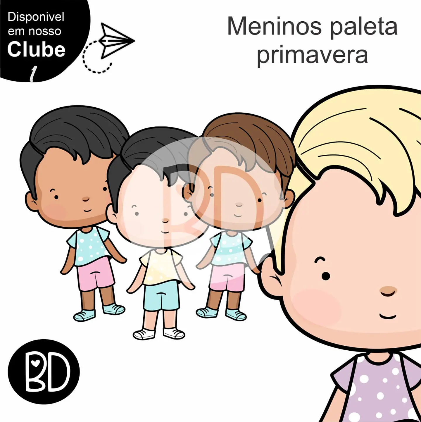 Kit Digital Meninos Paleta Primavera 34 1