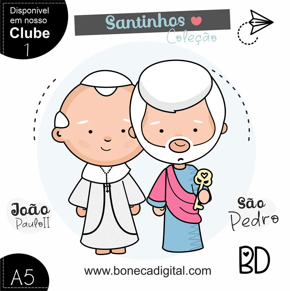 Kit Digital São João Paulo Ii e São Pedro 19 1