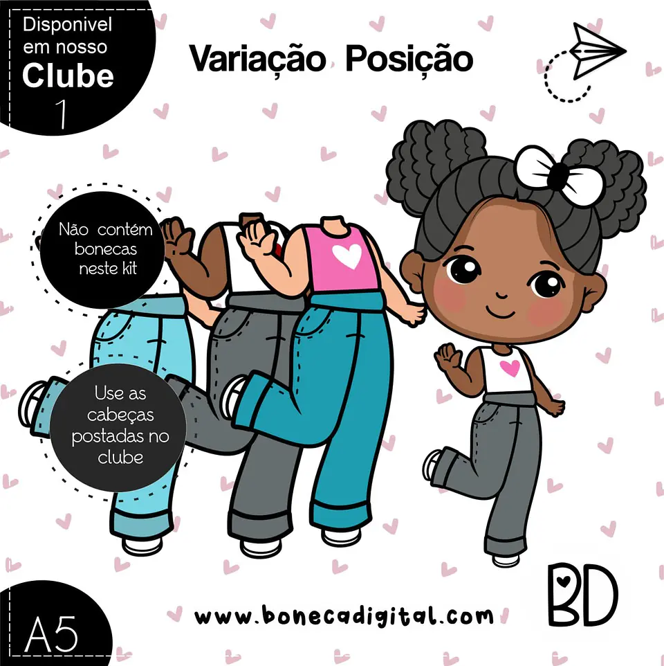 Kit Digital Corpinho Menina 11 1