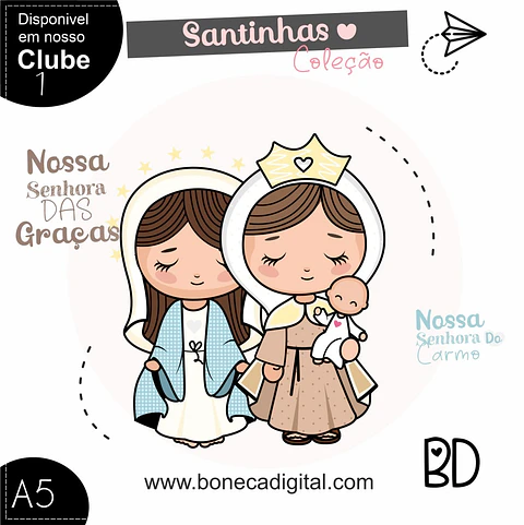Kit Digital Nossa Senhora das Graças e Nossa Senhora do Carmo 12