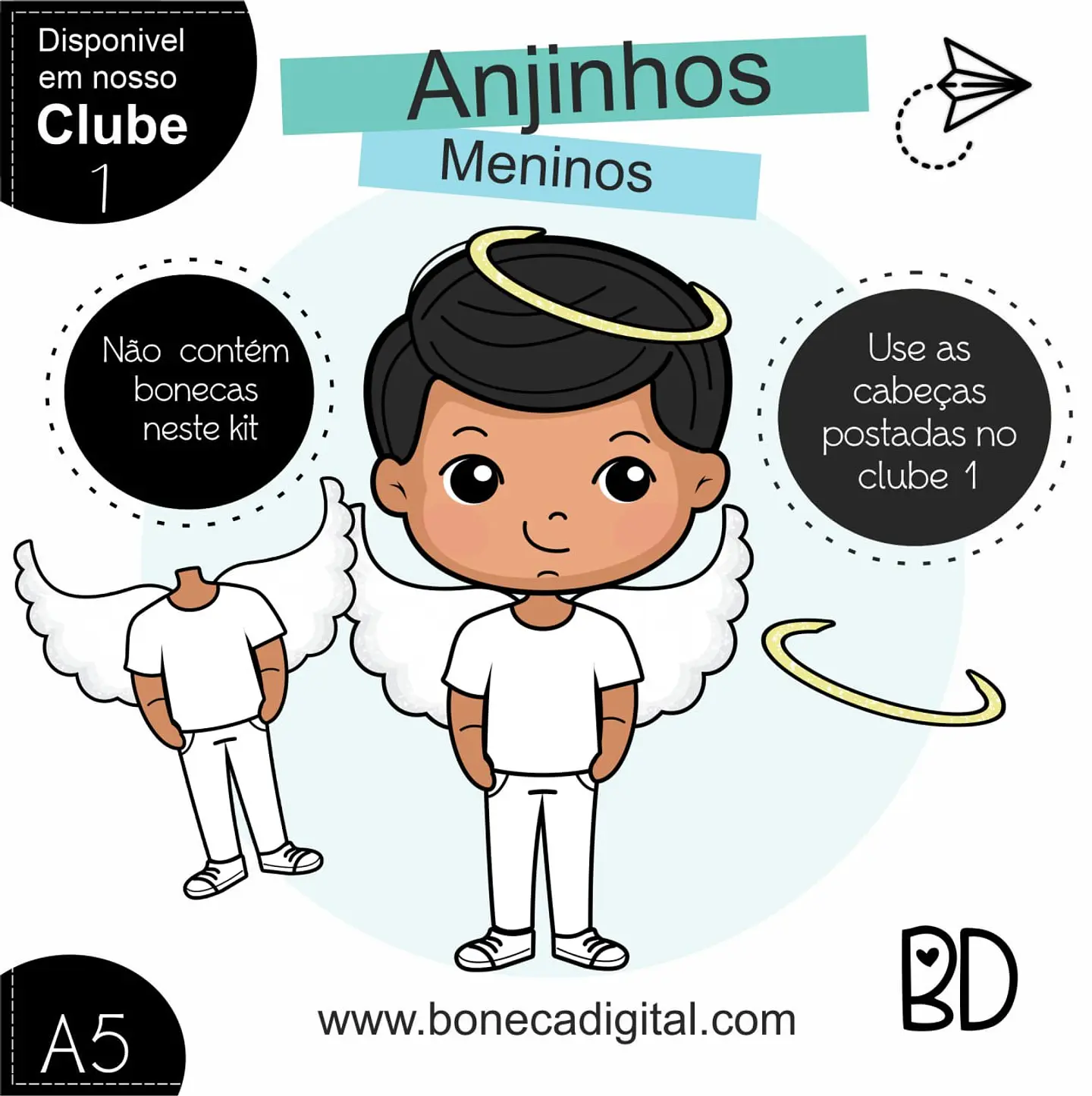 Kit Digital Anjinhos 4 1