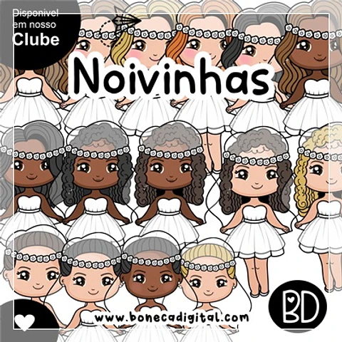 Kit Digital Noiva 37