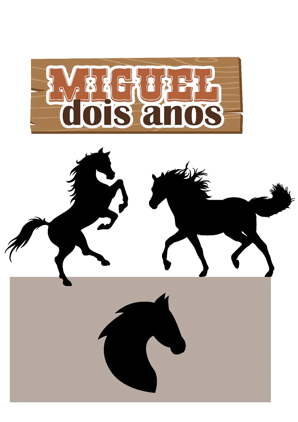 Arquivo de Corte Topo de Bolo Country Cowboy 7 1