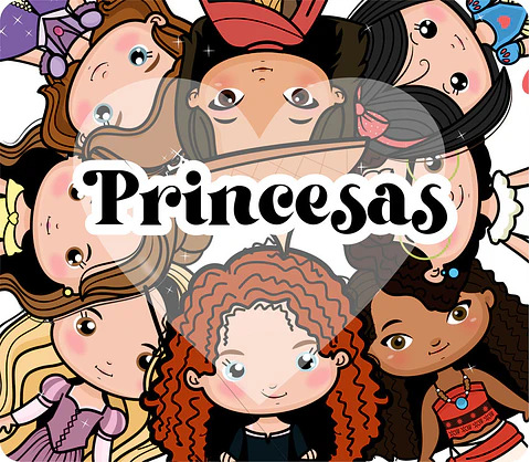 Kit Digital Princesas 115