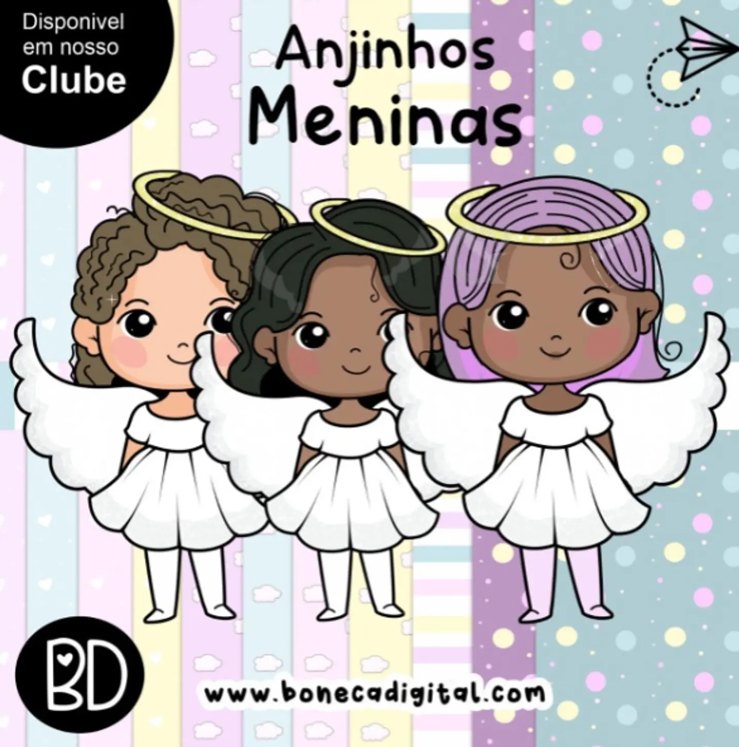 Kit Digital Anjinhos 6 1