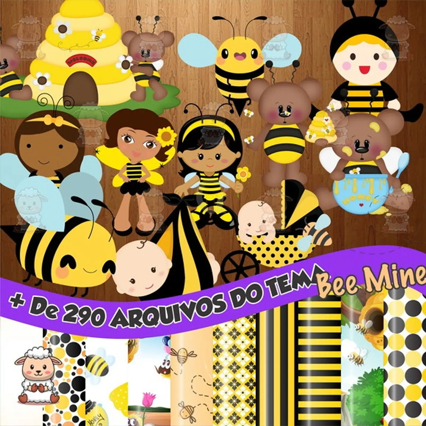 Kit Digital Abelhinha Bee 2 1