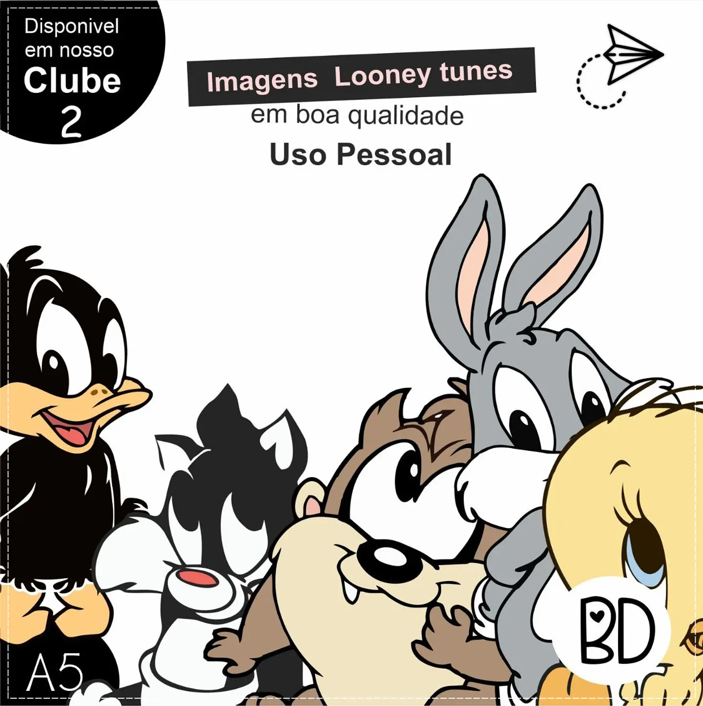 Kit Digital Looney Tunes 102 1