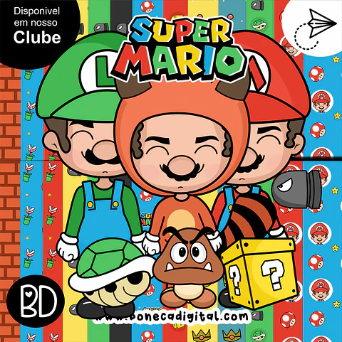 Kit Digital Super Mário 99