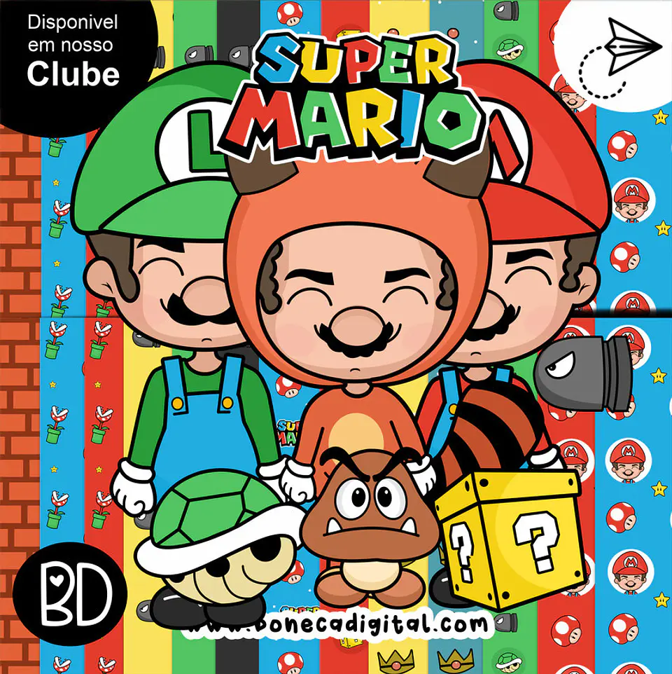 Kit Digital Super Mário 99 1