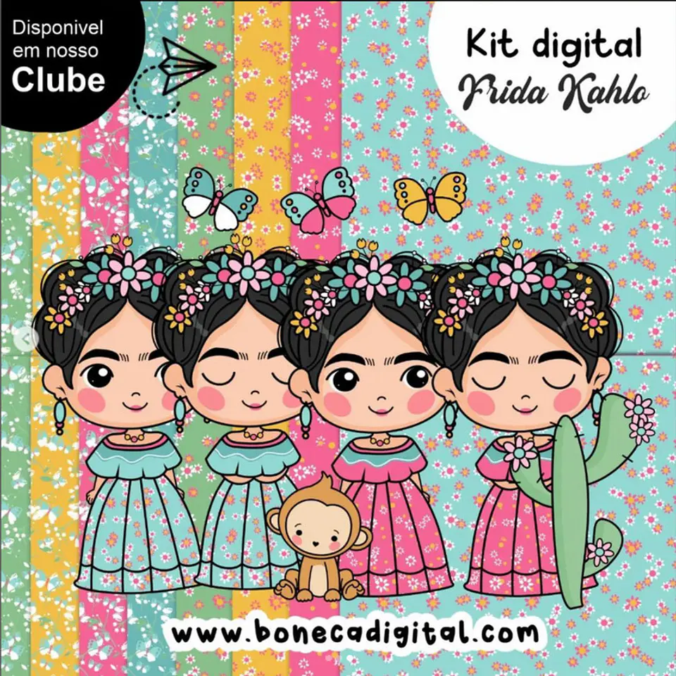 Kit Digital Frida Kahlo 98 1