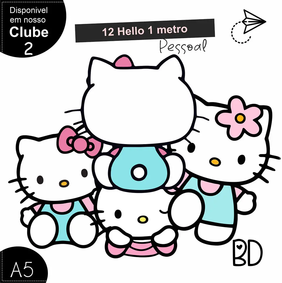 Kit Digital Hello Kitty Cliparts 96 1