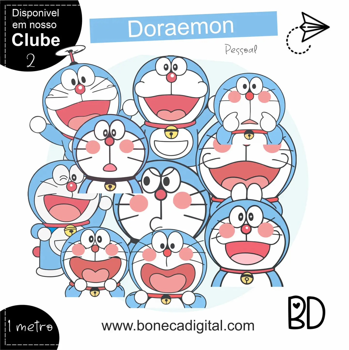 Kit Digital Doraemon 89 1