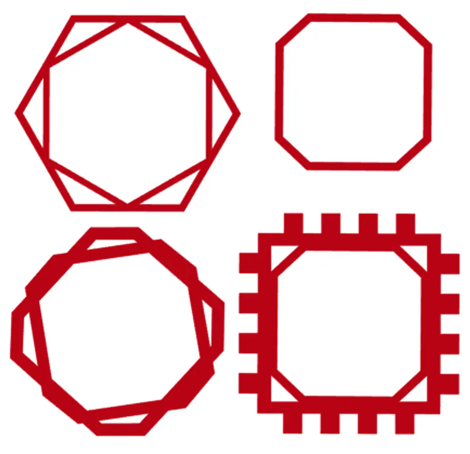 Arquivo de Corte Topo de Bolo Circulos e Geométricos Floral 87 1