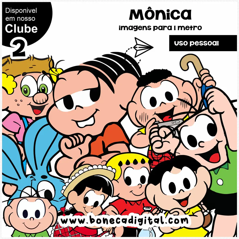 Kit Digital Turma da Mônica 80 1